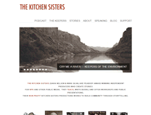 Tablet Screenshot of kitchensisters.org